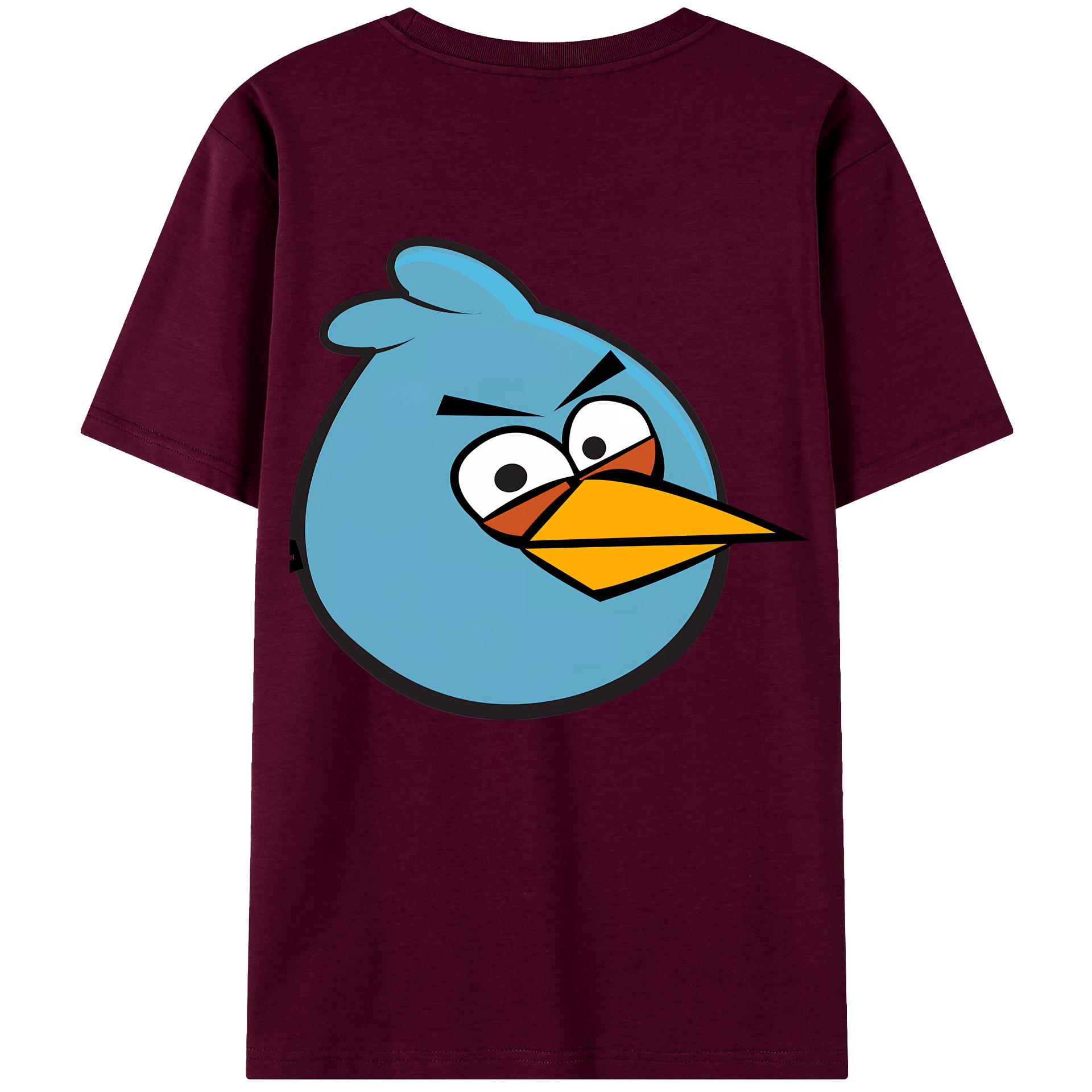 （画像用） Angry Birds アングリーバード レディース半袖Tシャツ(バックプリント)